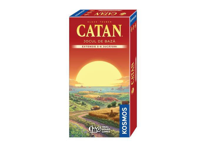 Коробка дополнения Катан: Дополнение для 5-6 игроков (рум.)