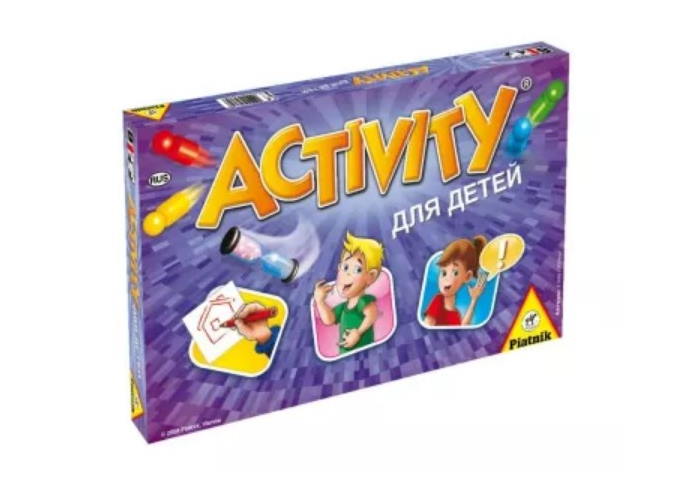 Коробка настольной игры Активити для детей