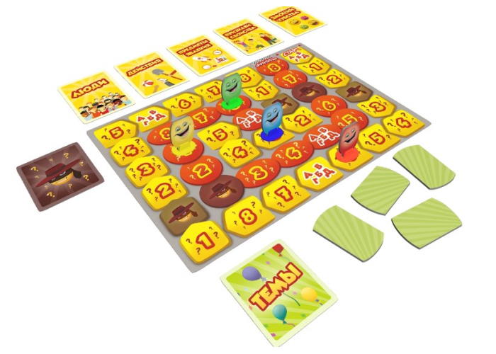 Настольная игра Смайл и её компоненты