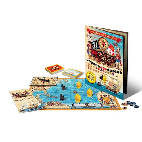 Настольная игра Пираты Голицына (на основе игры 1934 г.)