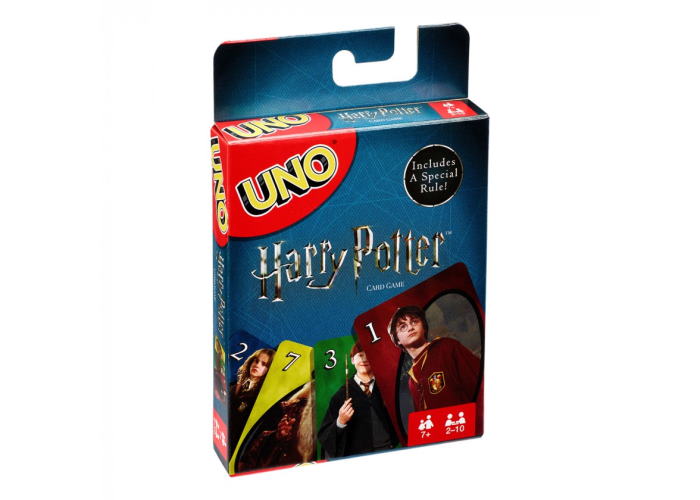 Коробка настольной игры Уно Гарри Поттер