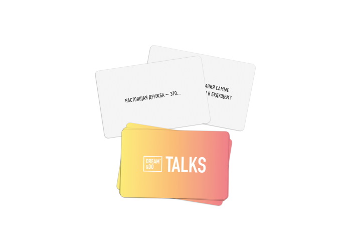 Игра-разговор Dream&Do Talks Friends edition: карточки