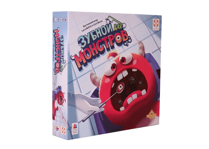Коробка настольной игры Зубной для монстров
