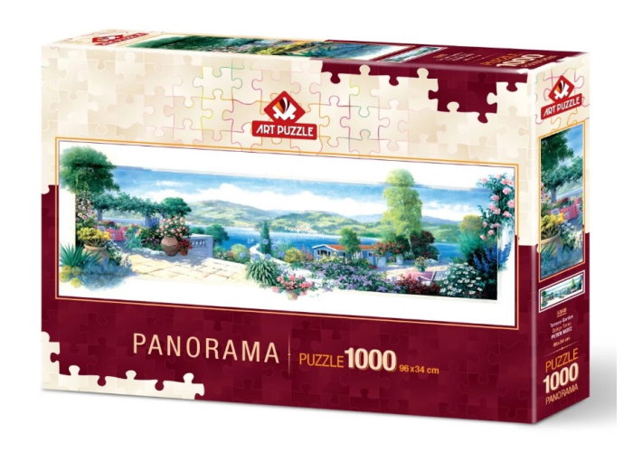 Пазл Садовая терраса, 1000 эл. (панорама)