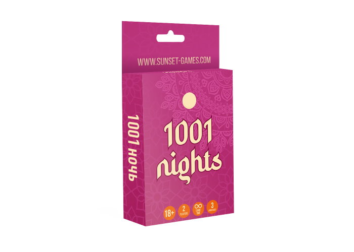 Коробка Игра для пары 1001 Ночь