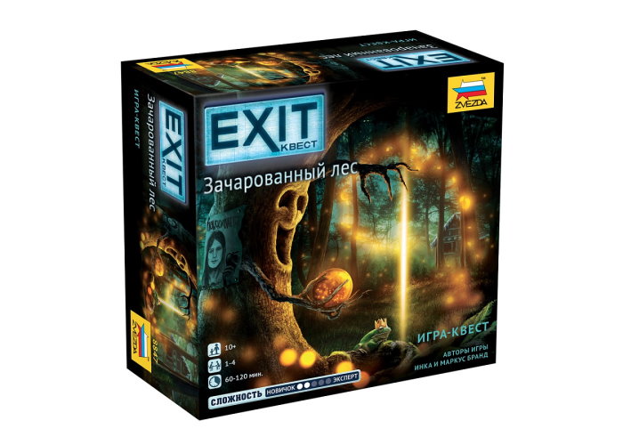Настольная игра EXIT: Квест. Зачарованный лес