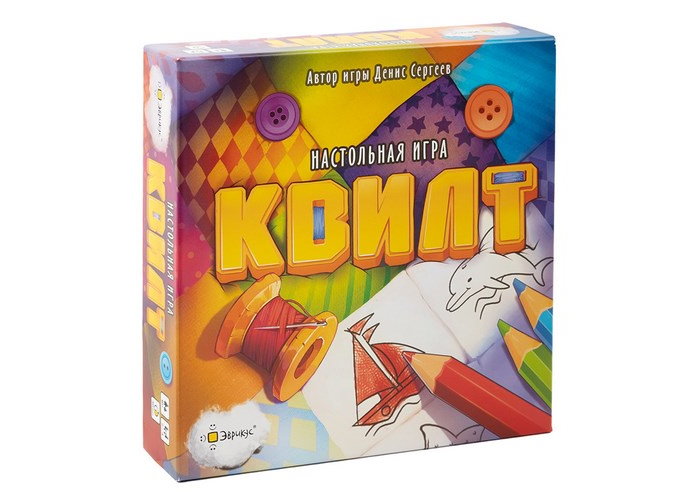 Коробка с настольной игрой Квилт