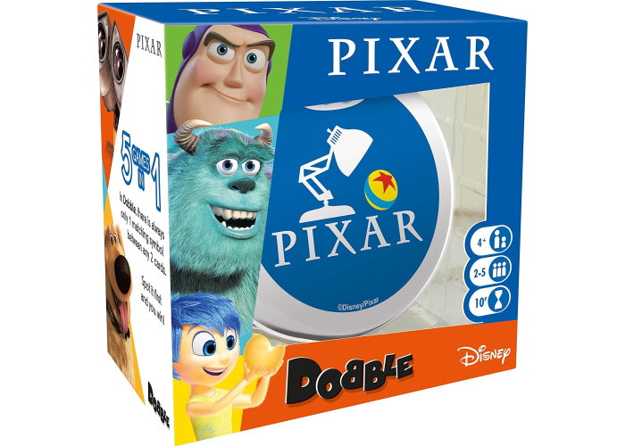 Коробка настольной игры Доббль: Pixar