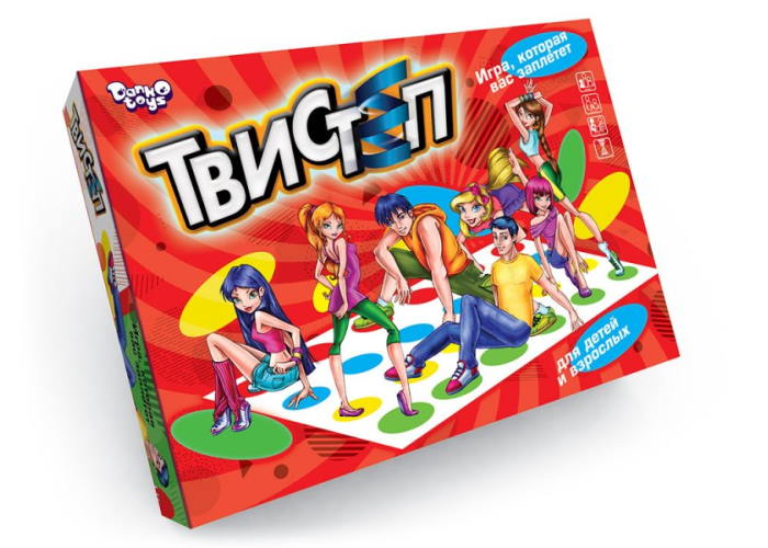 Коробка настольной игры Твистеп (Twistep)