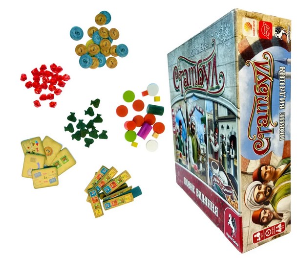 Настольная игра Стамбул. Полное издание (Istanbul: Big Box)