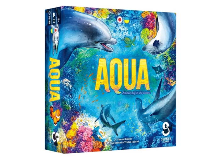 Коробка настольной игры Aqua. Океанское биоразнообразие